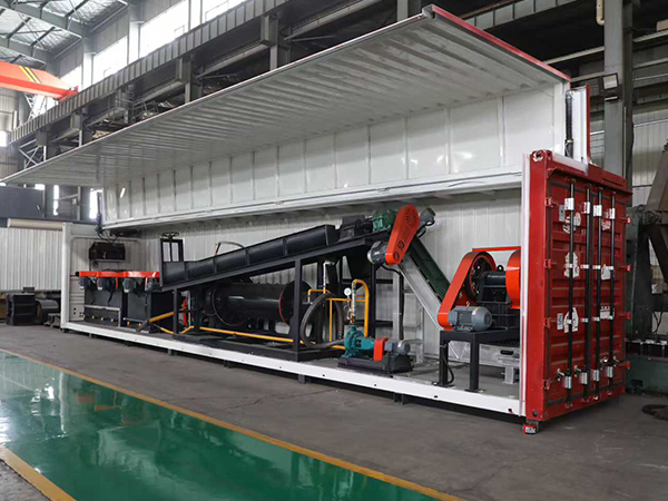 玻利維亞集裝箱選礦中試線發(fā)貨